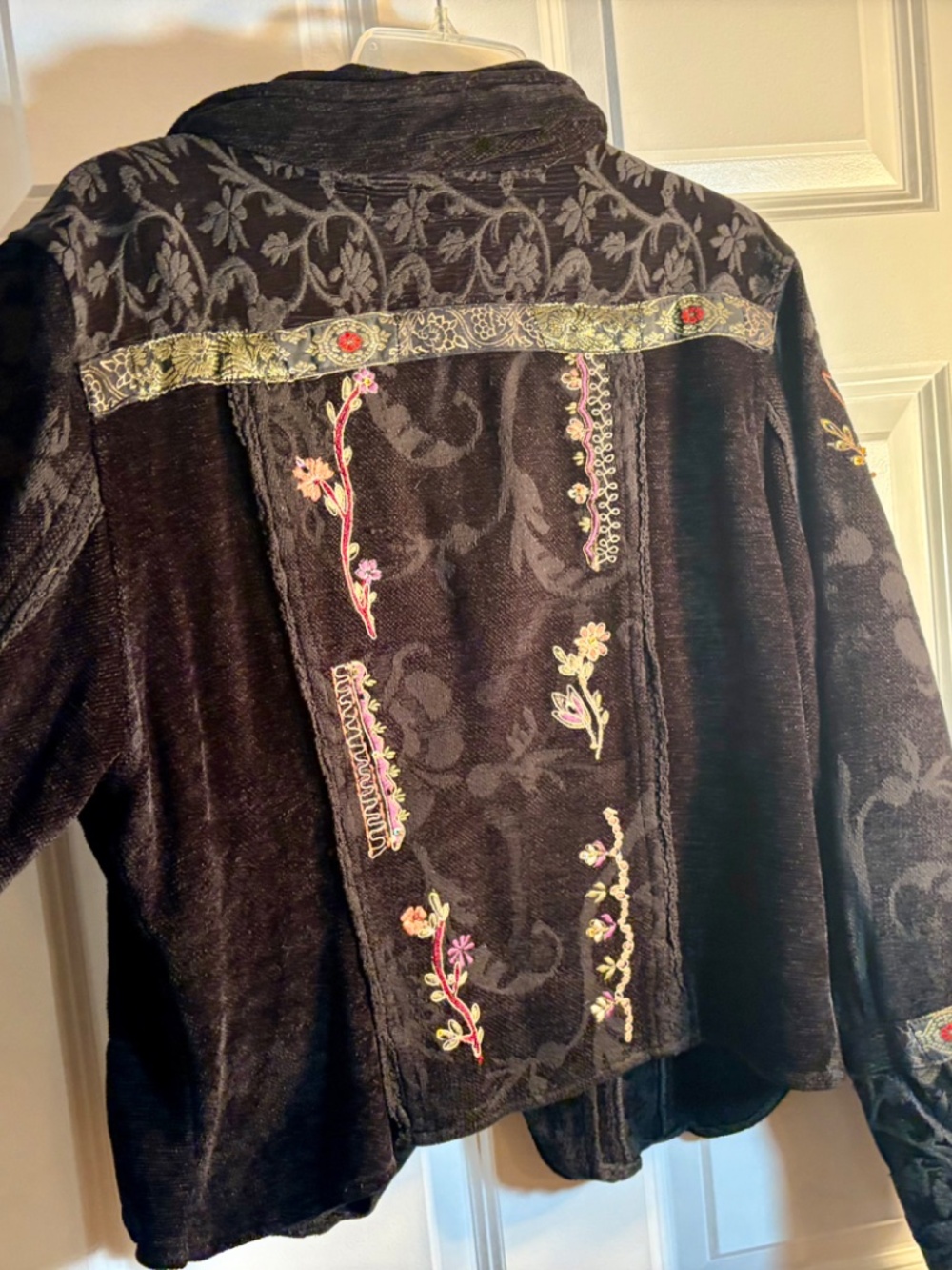 Flashback Embellished Blazer, Black, Size Large - Picture 9 of 11